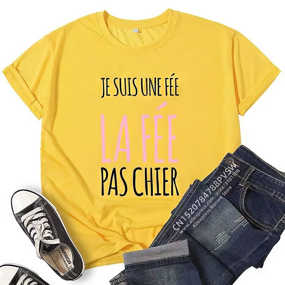 T-Shirt La Fée Pas Chier