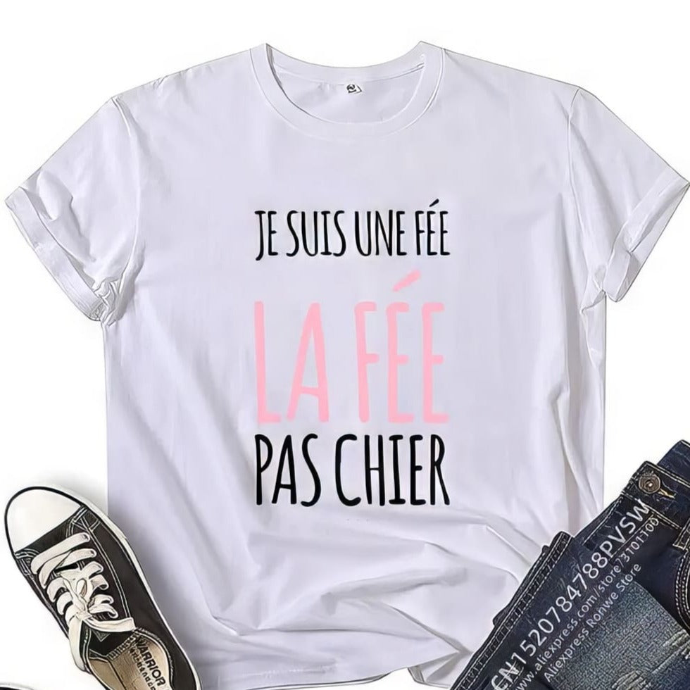T-Shirt La Fée Pas Chier