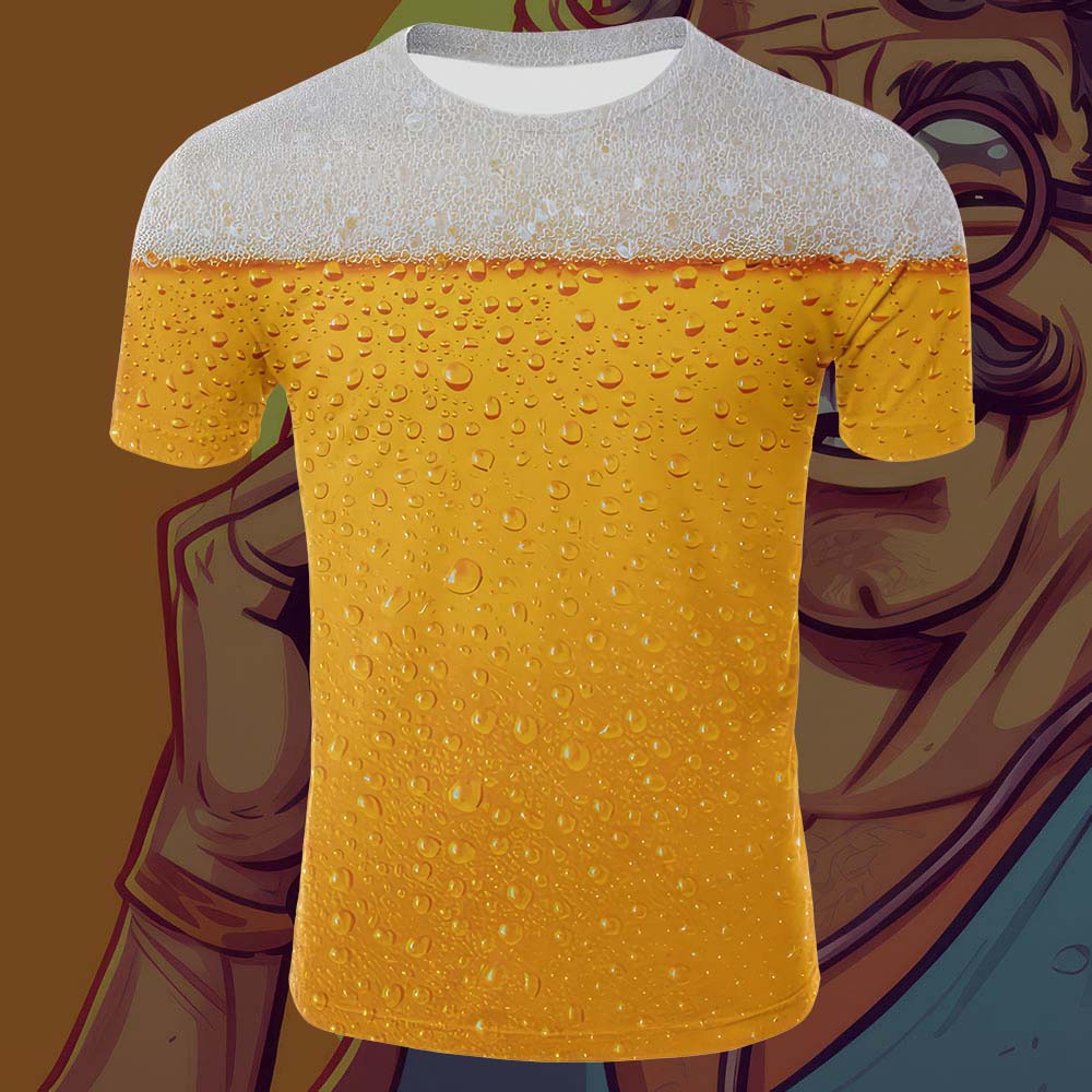 T-Shirt Bière Mousseuse